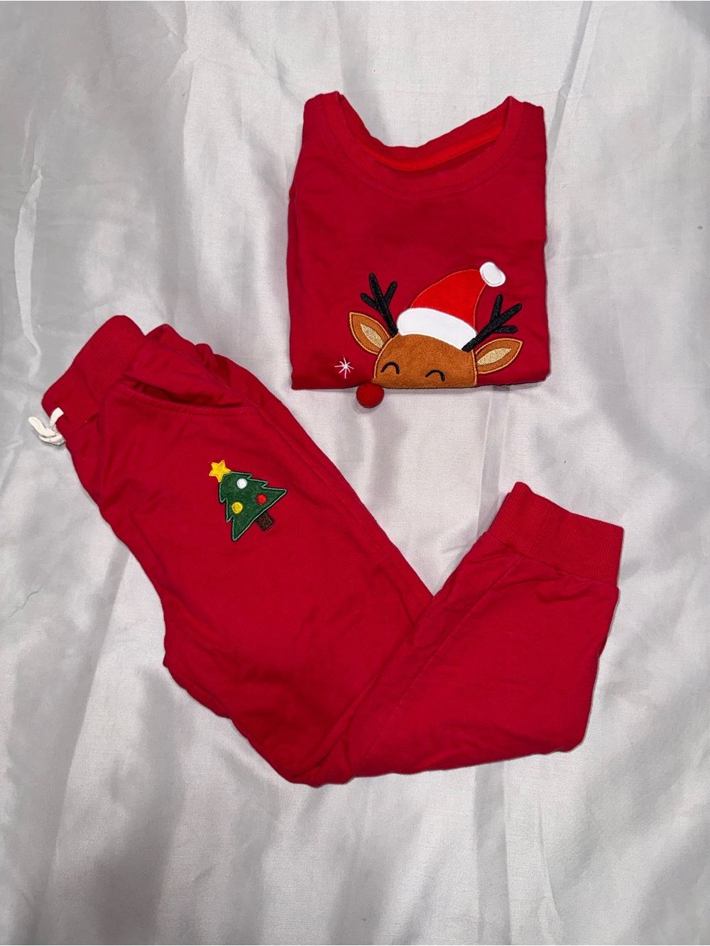 GUC |Red Kids Christmas Reindeer Set | 5Y
